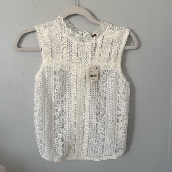 Free People Tea Party Top Size Small - Picture 5 of 7